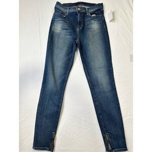 J. Brand High-Rise cropped zip leg, NWOT, size 28